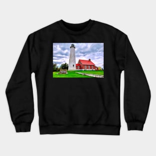 “Tawas Point Lighthouse” Crewneck Sweatshirt